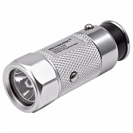 Heitronic LED Auto Taschenlampe für Zigarettenanzünder, 12V, 0.5W