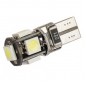 NVLED LED-Stecksockellampe W5W (T10), 2.5W, 10-18V DC