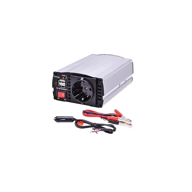 HM DC/AC Wechselrichter "SW-300", 12V DC, 300W