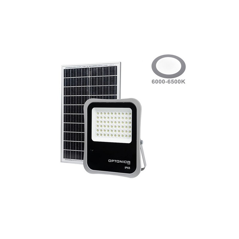 OPTONICA LED Solar-Scheinwerfer "LFS-30", 30W, 60 LED, inkl. FB