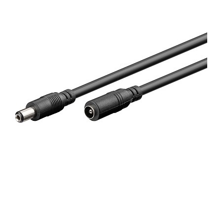 HM DC-Adapterkabel, Verlängerung 5.5x2.1 mm, 3m Kabel