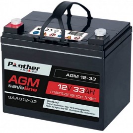 Panter AGM Saveline Batterie/Akku, 33Ah, 12V