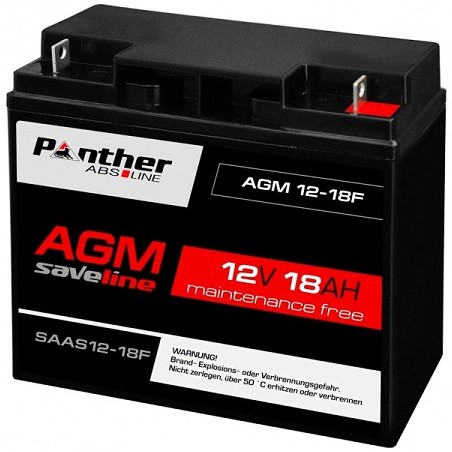 Panter AGM Saveline Batterie/Akku, 18Ah, 12V