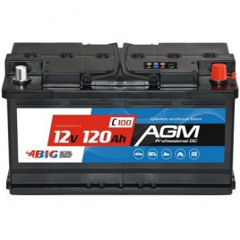 BIG AGM Professional Batterie/Akku, 120Ah, 12V