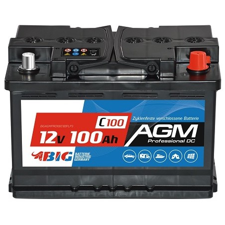 BIG AGM Professional Batterie/Akku, 100Ah, 12V