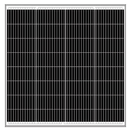 McShine PV Solarmodul, Panel "MKP-160", 160W, monokristallin