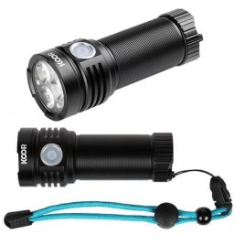 KOOR LED-Taschenlampe "Power3500", 10W, Lithium-Ionen Akku