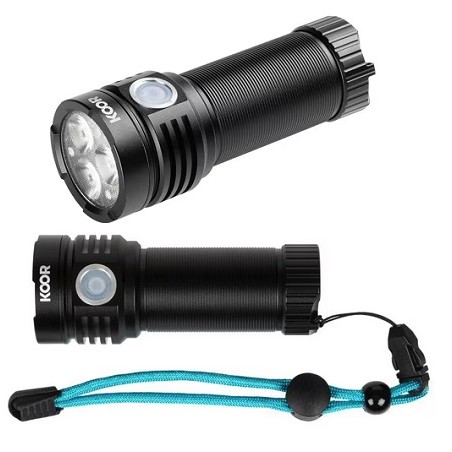 KOOR LED-Taschenlampe "Power3500", 10W, Lithium-Ionen Akku