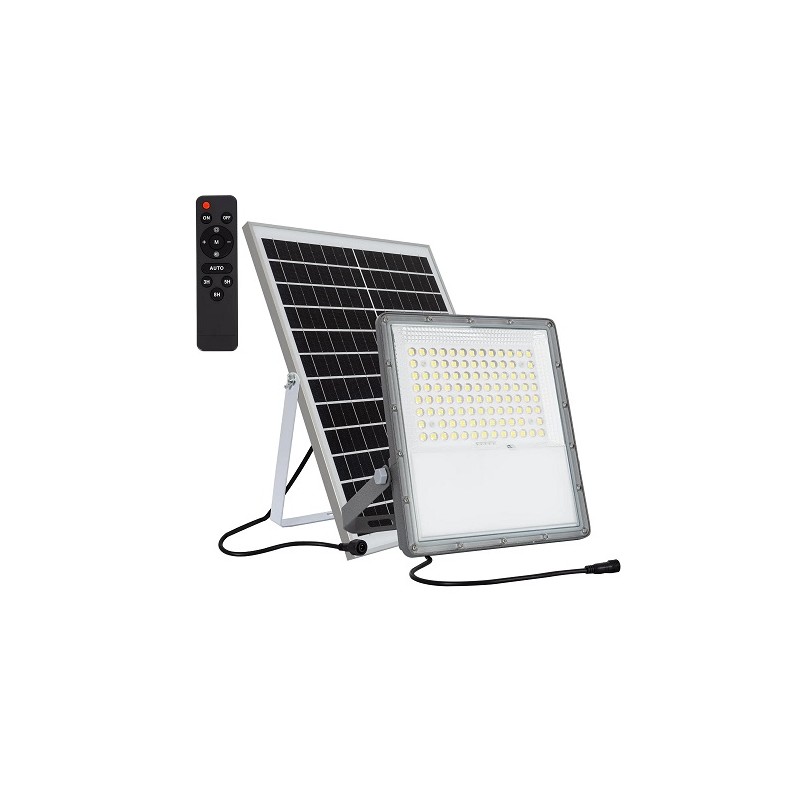 LEDKIA LED Solar-Scheinwerfer "SFS-20", 20W, 100 LED, inkl. FB