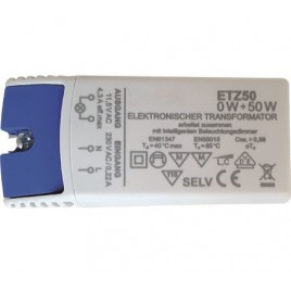 HM LED AC-Treiber/Trafo "ETZ50", 12V AC, 0-50W, dimmbar