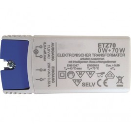 HM LED AC-Treiber/Trafo ETZ70, 12V AC, 0-70W, dimmbar