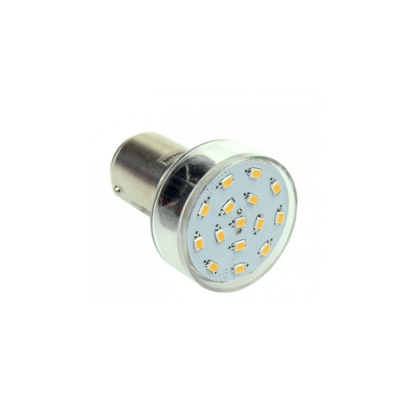 David Com. LED Lampe BA15d, 1.5W, DC10-30V, 15 LED's, dimmbar