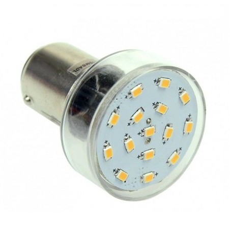 David Com. LED Lampe BA15d, 1.5W, DC10-30V, 15 LED's, dimmbar