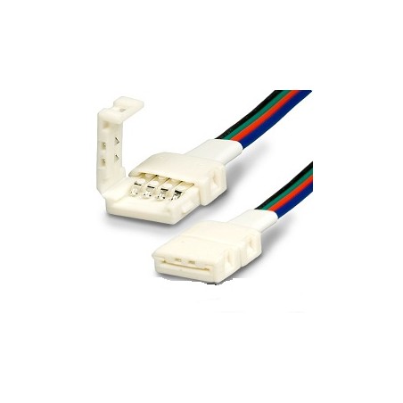 Isoled Stripe/Flexband Kabelverbinder 10mm, 4 polig