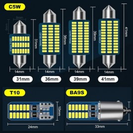 HM LED-Soffitte SV8.5, C5W, 2.0W, 36mm