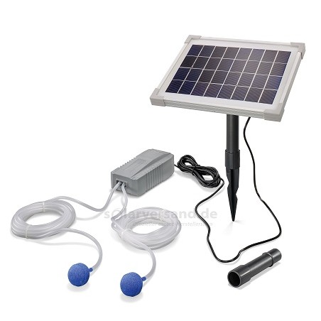 Esotec Solar Teichbelüfter "Duo 5/200 Prof" Komplettset, 5W