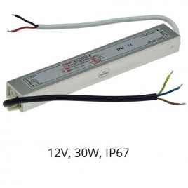 Chilitec LED DC-Treiber/Trafo "CT-30-IP67", 12V DC, 30W, 2.5A