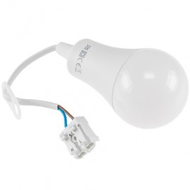 HM E27 LED Baustellen-Leuchte, 12W, 15cm Kabel, Aufhänger