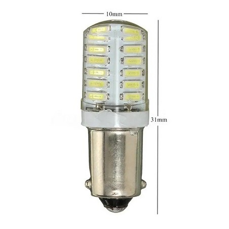 HM LED Lampe BA9s, 12V DC, 1W, 24 SMD 3014 LED