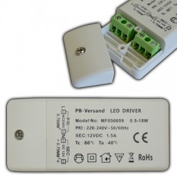 LED Trafo LED Transformator 12V DC SMD Treiber Driver Netzteil 36W f LED Leuchte 