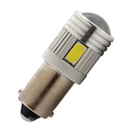 HM LED Lampe T11 BA9s, 12V DC, 0.8W, 6 LED