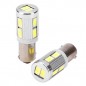 HM LED Lampe BA9s H6W, 12V DC, 2W, 10 LED, Canbus