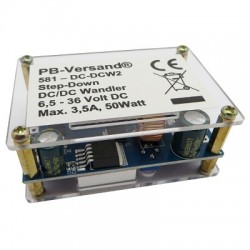 PB 2 in 1 Step-Down DC/DC Wandler, Out: 1.2-32V DC, 50W