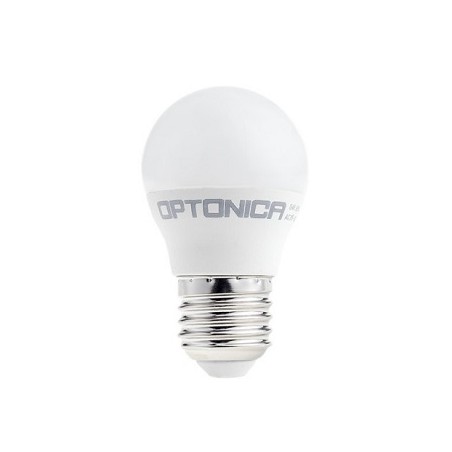 OPTONICA E27 LED Lampe, Birne "Filament", G45, 8.5W, matt