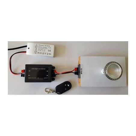 PB LED-Funkdimmer mit Fernbedienung, 12V DC, 48W